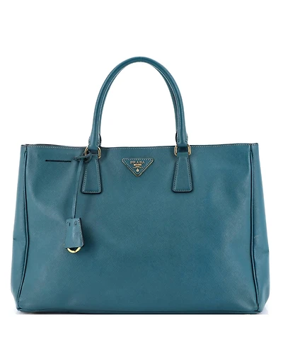 Pre-Owned Prada Large Lux Open Tote Saffiano Leather