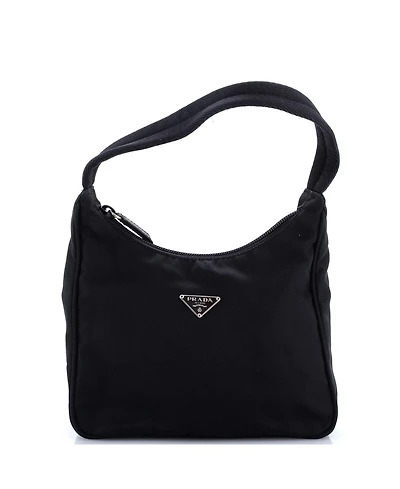 Pre-Owned Prada Mini Hobo Tessuto