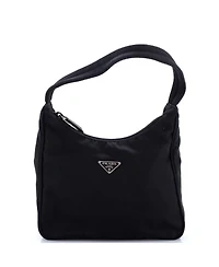 Pre-Owned Prada Mini Hobo Tessuto