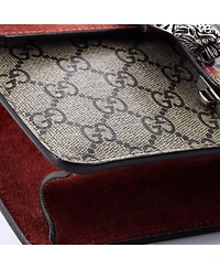 Pre-Owned Gucci Mini Dionysus Bag Blooms Print Gg Coated Canvas