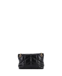 Pre-Owned Saint Laurent Small Loulou Puffer Shoulder Bag Quilted Leather