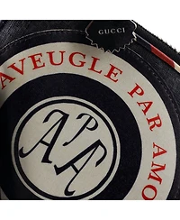 Pre-Owned Gucci Night Courrier Pouch Gg Coated Canvas with Applique