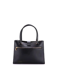 Pre-Owned Salvatore Ferragamo Medium Gancio Lock Tote Leather