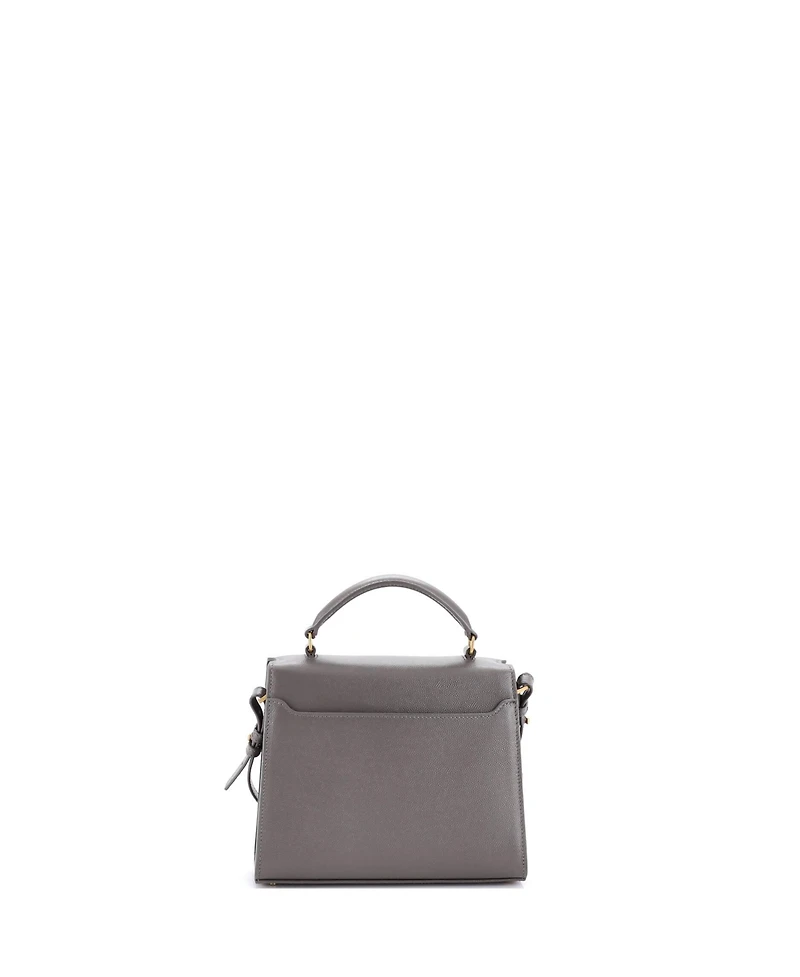 Pre-Owned Saint Laurent Mini Cassandra Top Handle Bag Leather