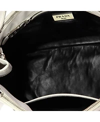 Pre-Owned Prada Small Galleria Double Zip Tote Saffiano Leather