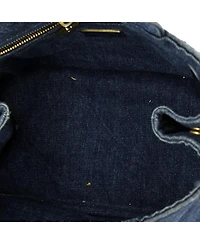 Pre-Owned Prada Mini Canapa Convertible Tote Denim