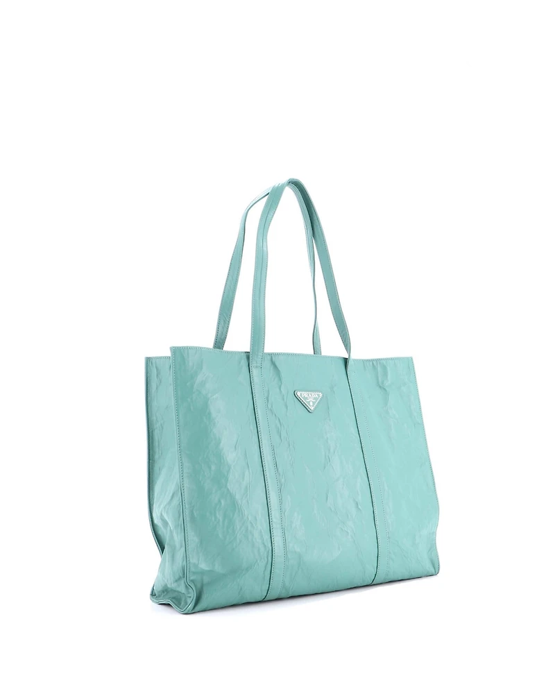 Pre-Owned Prada Large Shopper Tote Nappa Antique