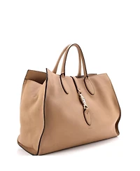 Pre-Owned Gucci Large Jackie Soft Tote Leather