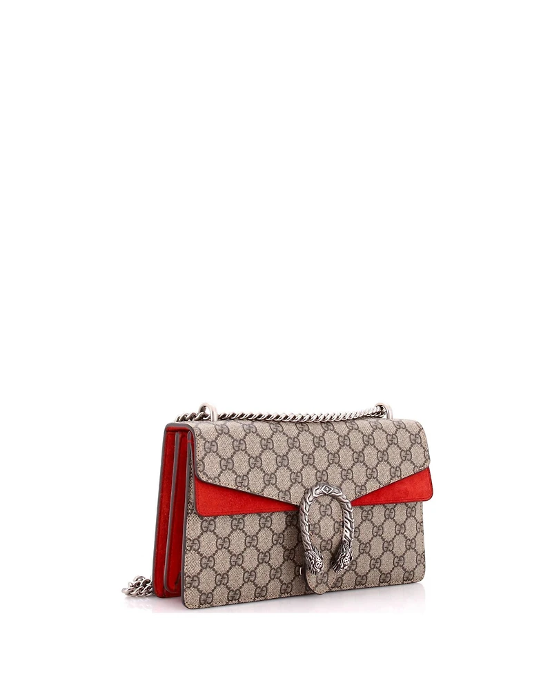 Pre-Owned Gucci Small Dionysus Bag Gg Coated Canvas