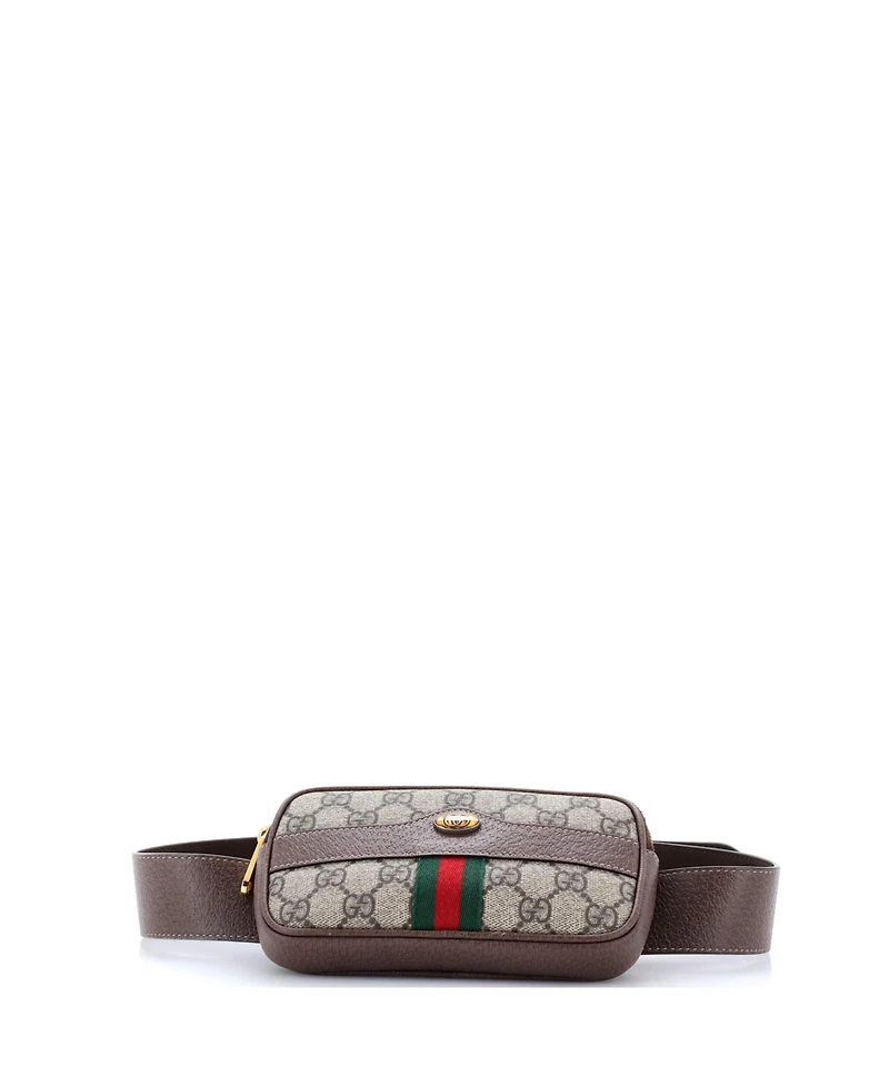 Pre-Owned Gucci Small Ophidia Belt Bag Gg Coated Canvas