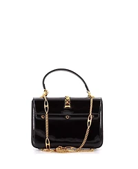 Pre-Owned Gucci Mini Sylvie 1969 Top Handle Bag Patent