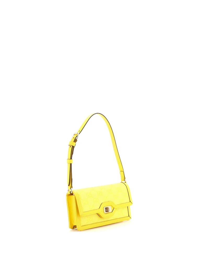 Pre-Owned Gucci Mini Luce Shoulder Bag Gg Canvas