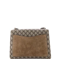 Pre-Owned Gucci Medium Dionysus Bag Gg Coated Canvas