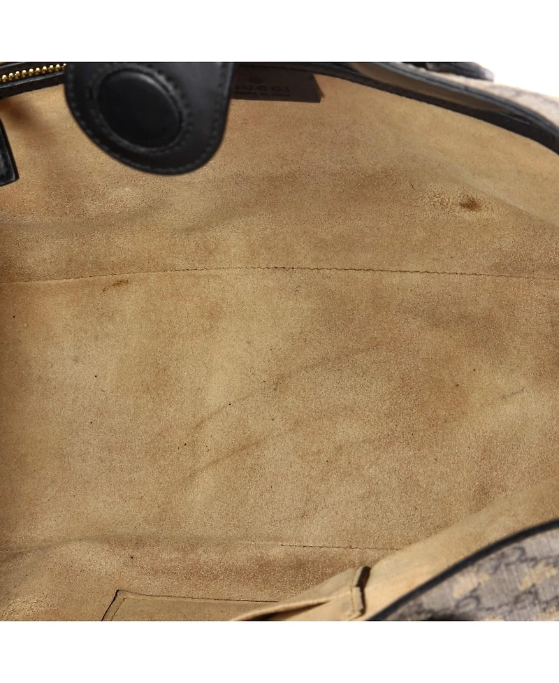 Pre-Owned Gucci Small Convertible Soft Tote Printed Gg Coated Canvas