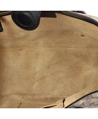 Pre-Owned Gucci Small Convertible Soft Tote Printed Gg Coated Canvas