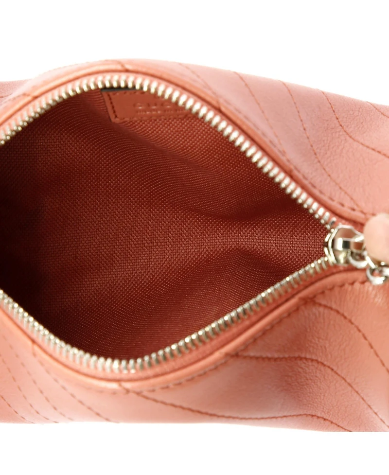 Pre-Owned Gucci Mini Blondie Shoulder Bag Diagonal Quilted Leather