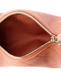 Pre-Owned Gucci Mini Blondie Shoulder Bag Diagonal Quilted Leather