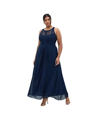 City Chic Women's Plus size Panelled Bodice Maxi Dress