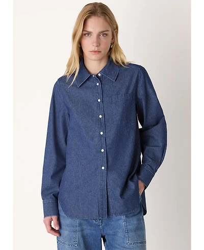Whistles Women's Pocket Detail Cotton Shirt