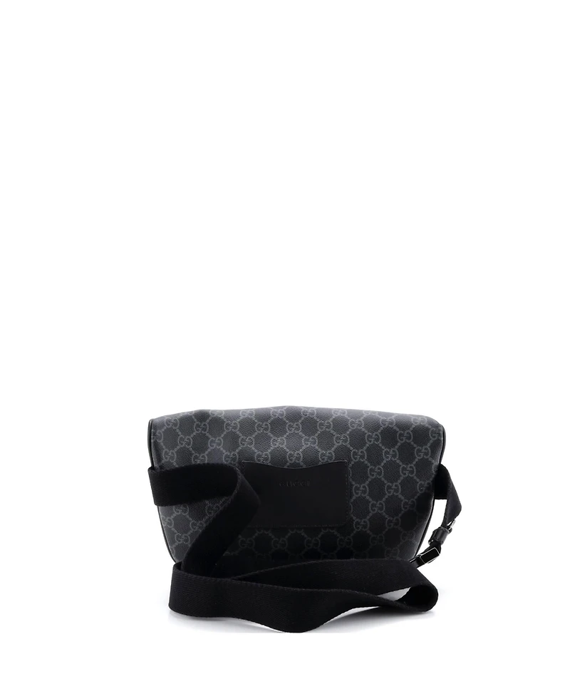 Pre-Owned Gucci Medium Gg Emblem Belt Bag Gg Coated Canvas
