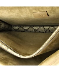 Pre-Owned Gucci Medium Dionysus Bag Gg Coated Canvas