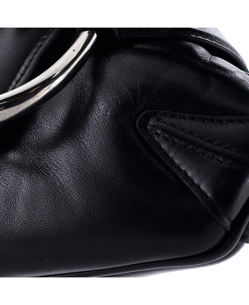 Pre-Owned Gucci Horsebit Chain Shoulder Bag Vertical Quilted Leather