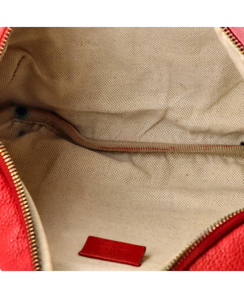 Pre-Owned Gucci Medium Logo Belt Bag Printed Leather