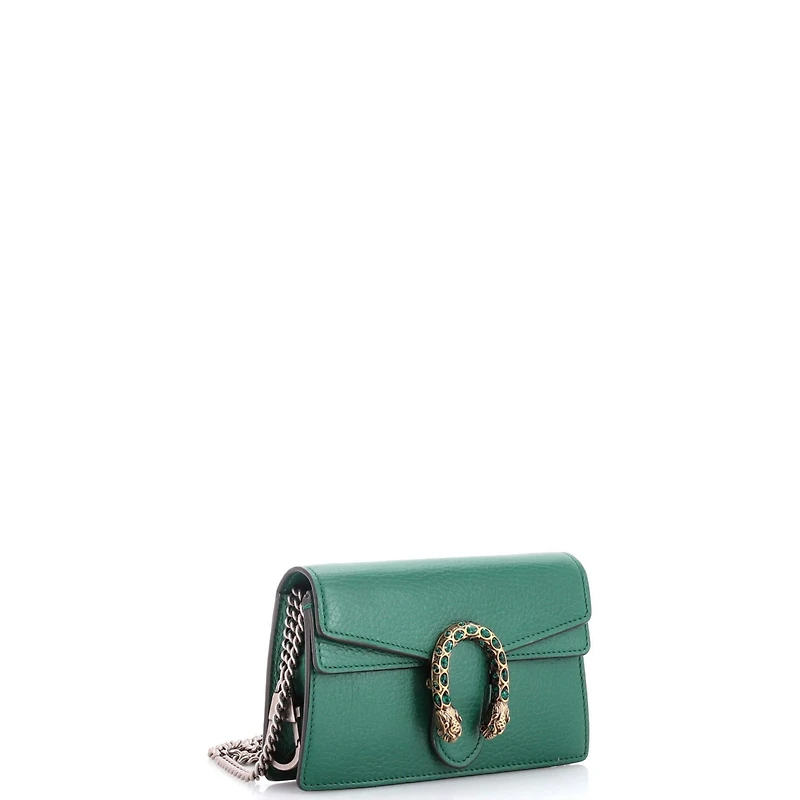 Pre-Owned Gucci Super Mini Dionysus Bag Leather
