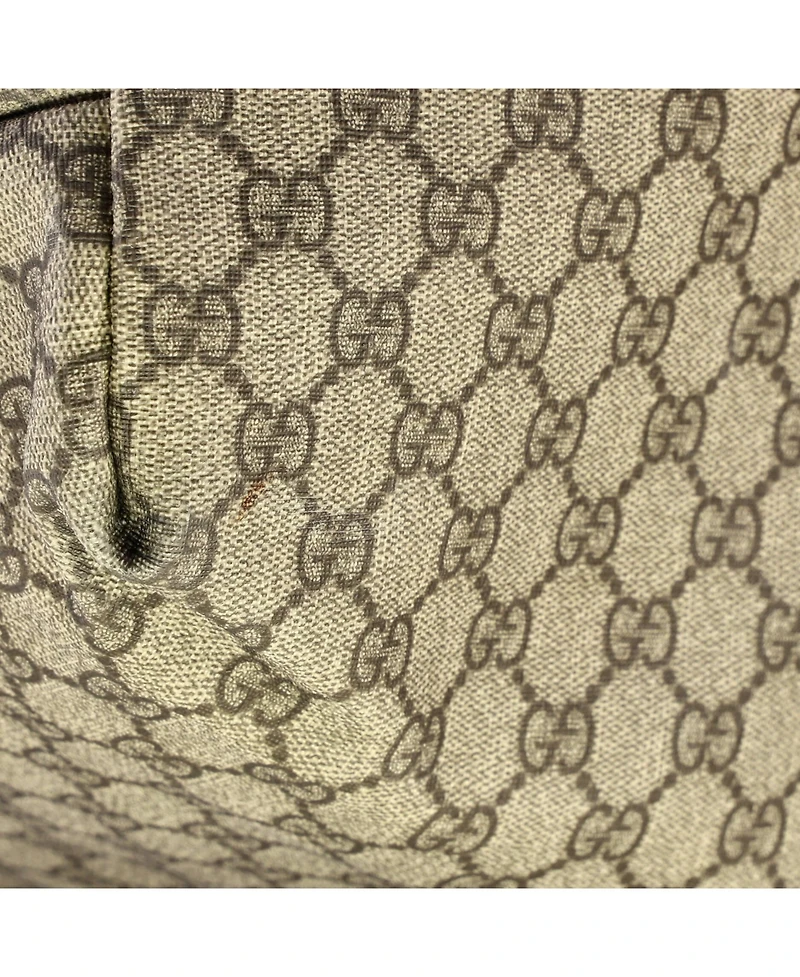Pre-Owned Gucci Large Plus Tote Gg Coated Canvas with Leather