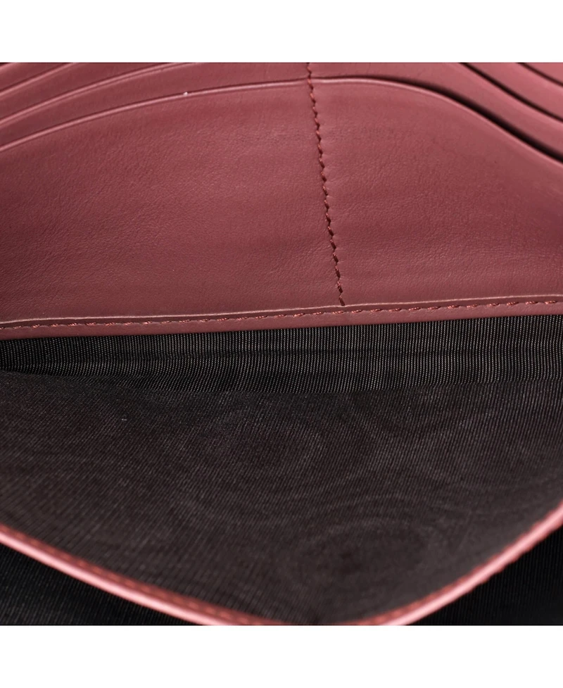 Pre-Owned Gucci Small Dionysus Chain Wallet Blooms Print Gg Coated Canvas