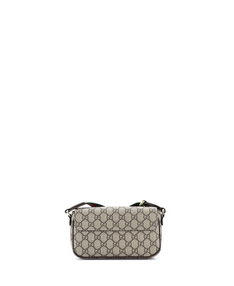 Pre-Owned Gucci Mini Ophidia Envelope Flap Shoulder Bag Gg Coated Canvas