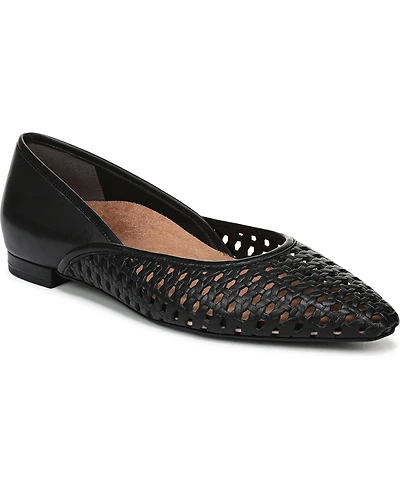 Vionic Womens Gracia Woven Ballet Flats