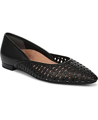 Vionic Womens Gracia Woven Ballet Flats