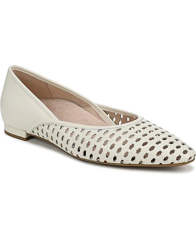 Vionic Womens Gracia Woven Ballet Flats