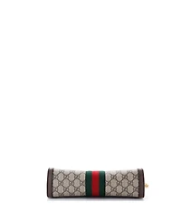 Pre-Owned Gucci Small Ophidia Chain Shoulder Bag Gg Coated Canvas