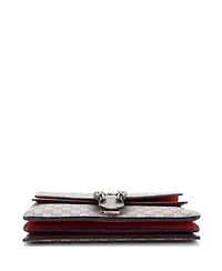 Pre-Owned Gucci Small Dionysus Bag Gg Coated Canvas