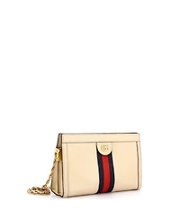 Pre-Owned Gucci Small Ophidia Chain Shoulder Bag Leather