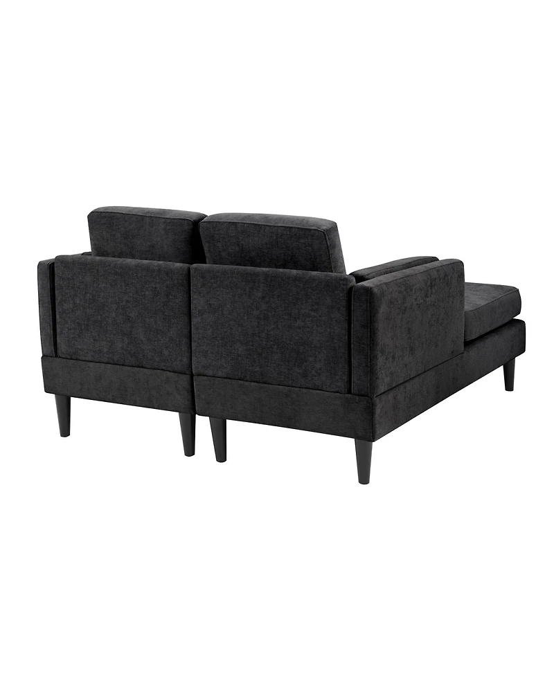 Streamdale Furniture Modern Chaise Lounge Sofa Bed 53.5" Upholstered Couch