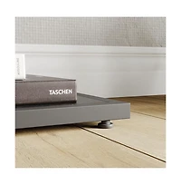 gaomon 39" Entryway Table, 3-Tier Console Table with Storage, Diamond Metal Frame, Adjustable Feet