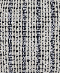 Saro Lifestyle Woven Stripe Decorative Pillow, 18" x 18"