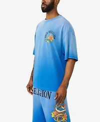 True Religion Men's Short-Sleeve Graphic Oversized T-Shirt