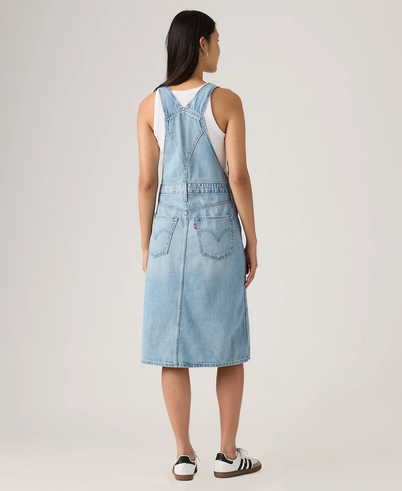 Levi's Women's Relaxed Fit Sleeveless Skirtall Dress