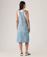 Levi's Women's Relaxed Fit Sleeveless Skirtall Dress