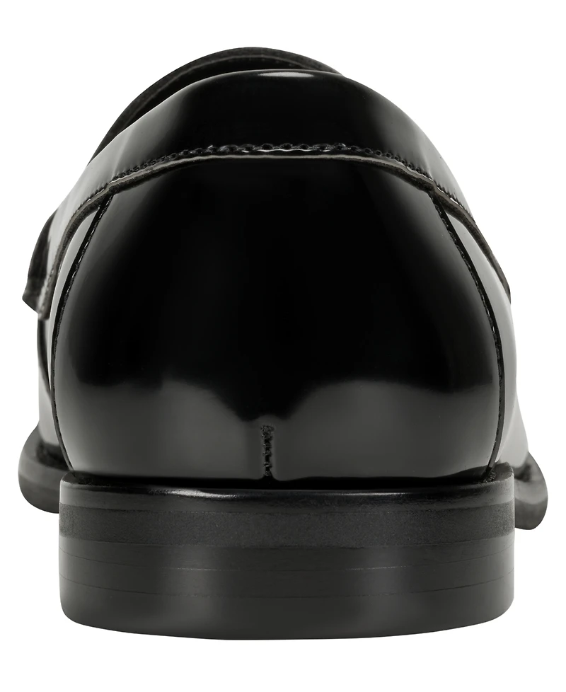 Karl Lagerfeld Men's Embroidered Logo Slip-On Loafers