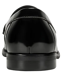 Karl Lagerfeld Men's Embroidered Logo Slip-On Loafers