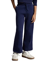 Polo Ralph Lauren Girls' 7-16 Wide-Leg Sweatpants