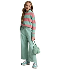 Polo Ralph Lauren Girls' 7-16 Wide-Leg Sweatpants