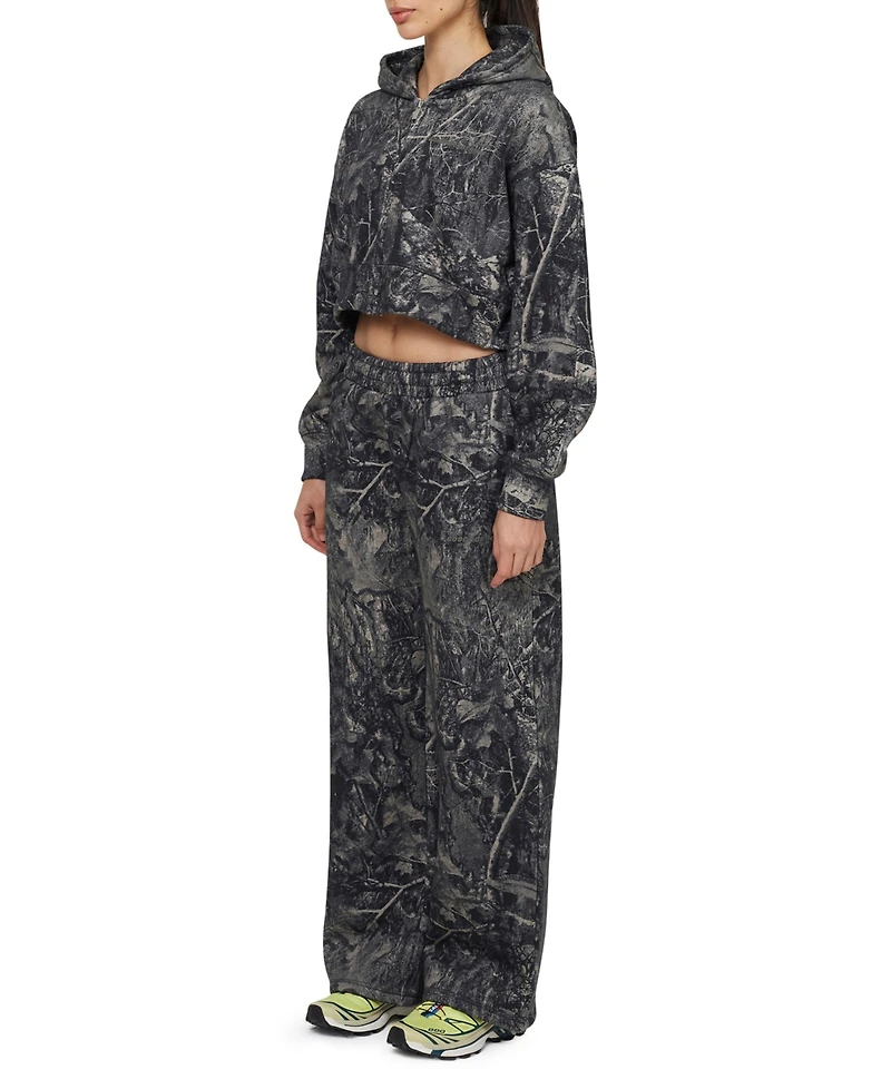 Good For Nothing Women's Woodland Camo Baggy Jogger