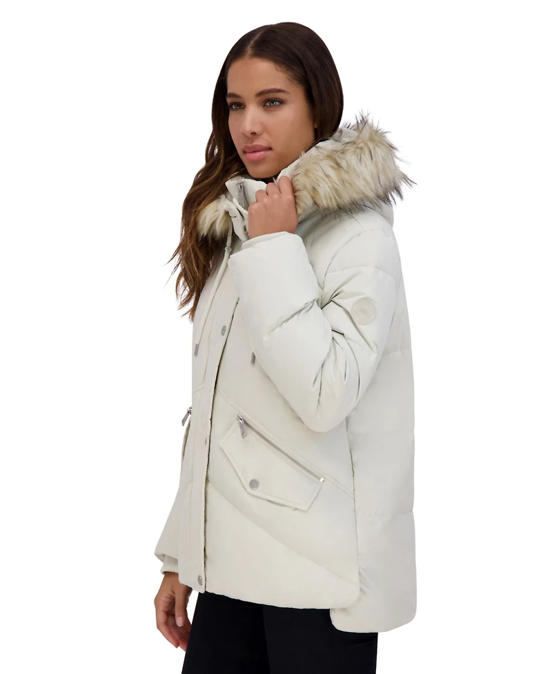 Women's Daphne Quilted Soft Matte Shell With Mixed Down Puffer