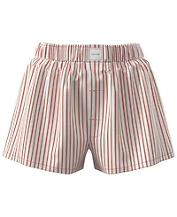 Calvin Klein Women's Striped Pull-On Shorts